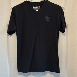 Timberland Kids Logo V-neck T-Shirt Large 14-16